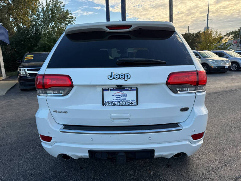 2017 Jeep Grand Cherokee Overland