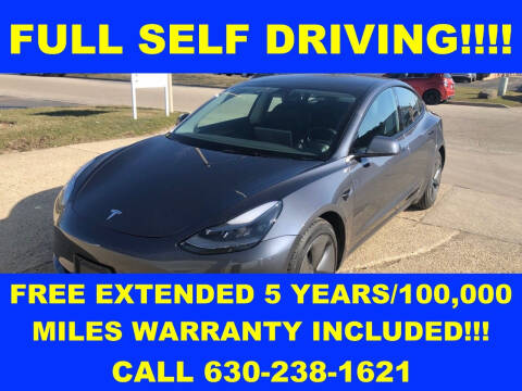 2022 Tesla Model 3 for sale at Mikes Auto Forum in Bensenville IL