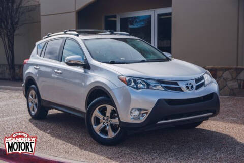 2015 Toyota RAV4 for sale at Mcandrew Motors in Arlington TX