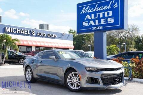 2020 Chevrolet Camaro for sale at Michael's Auto Sales Corp in Hollywood FL
