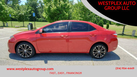 2015 Toyota Corolla for sale at WESTPLEX AUTO GROUP LLC in Wright City MO