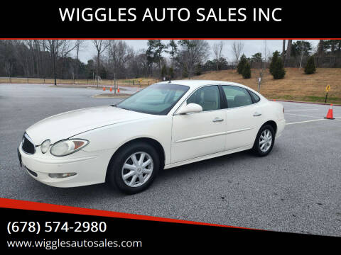2005 Buick LaCrosse for sale at WIGGLES AUTO SALES INC in Mableton GA