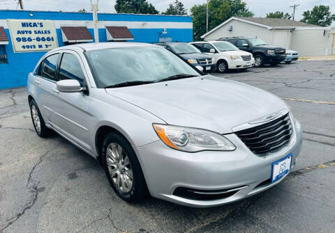 2012 Chrysler 200 for sale at NICAS AUTO SALES INC in Loves Park IL