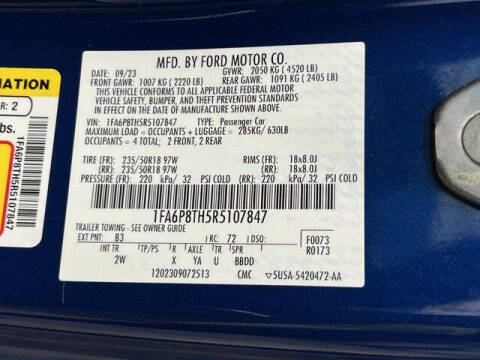 2024 Ford Mustang EcoBoost