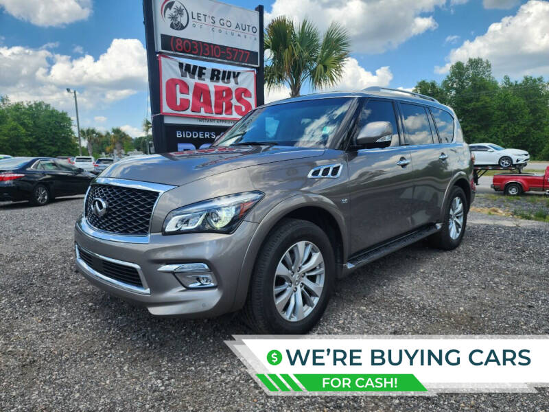 2017 Infiniti QX80 for sale at Let's Go Auto Of Columbia in West Columbia SC