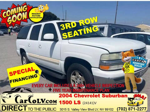 2004 Chevrolet Suburban for sale at The Car Company - Buy Here Pay Here in Las Vegas NV