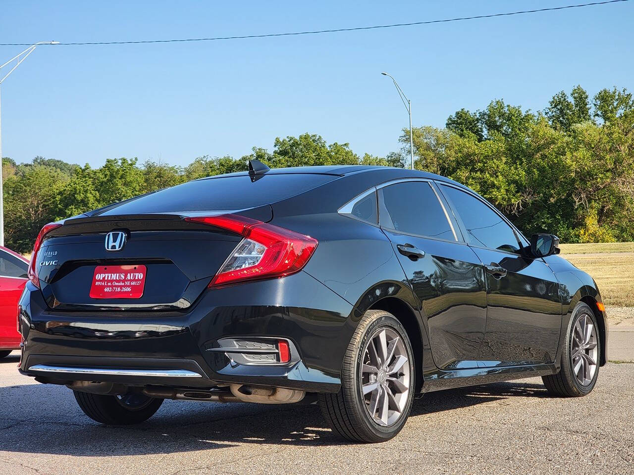 2021 Honda Civic for sale at Optimus Auto in Omaha, NE