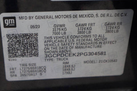 2023 Chevrolet Silverado 1500