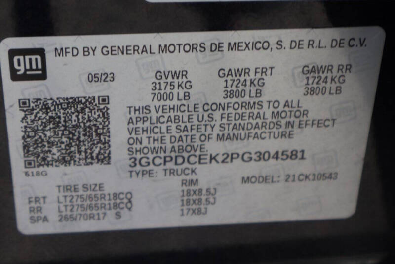 2023 Chevrolet Silverado 1500