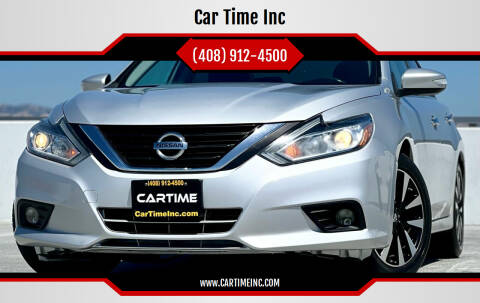 2018 Nissan Altima for sale at Car Time Inc in San Jose CA