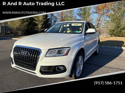 2014 Audi Q5 for sale at R and R Auto Trading LLC in Hackettstown NJ