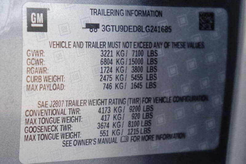 2020 GMC Sierra 1500