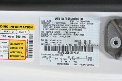 2020 Ford Mustang Shelby GT500