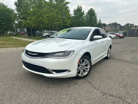 2015 Chrysler 200 for sale at Rite Track Auto Sales - Canton in Canton MI