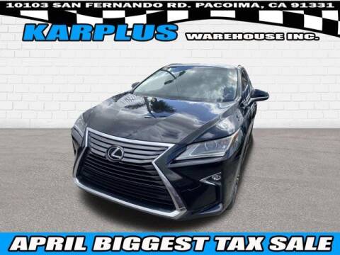 2016 Lexus RX 350 for sale at Karplus Warehouse in Pacoima CA