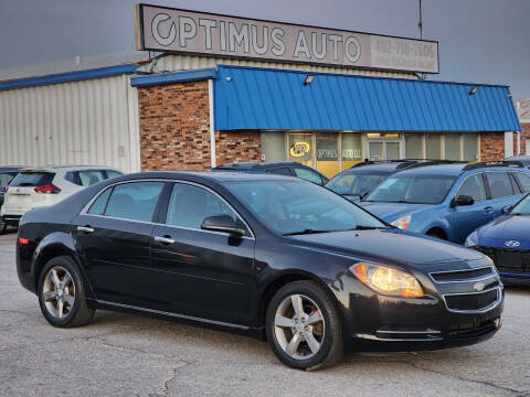 2012 Chevrolet Malibu for sale at Optimus Auto in Omaha NE