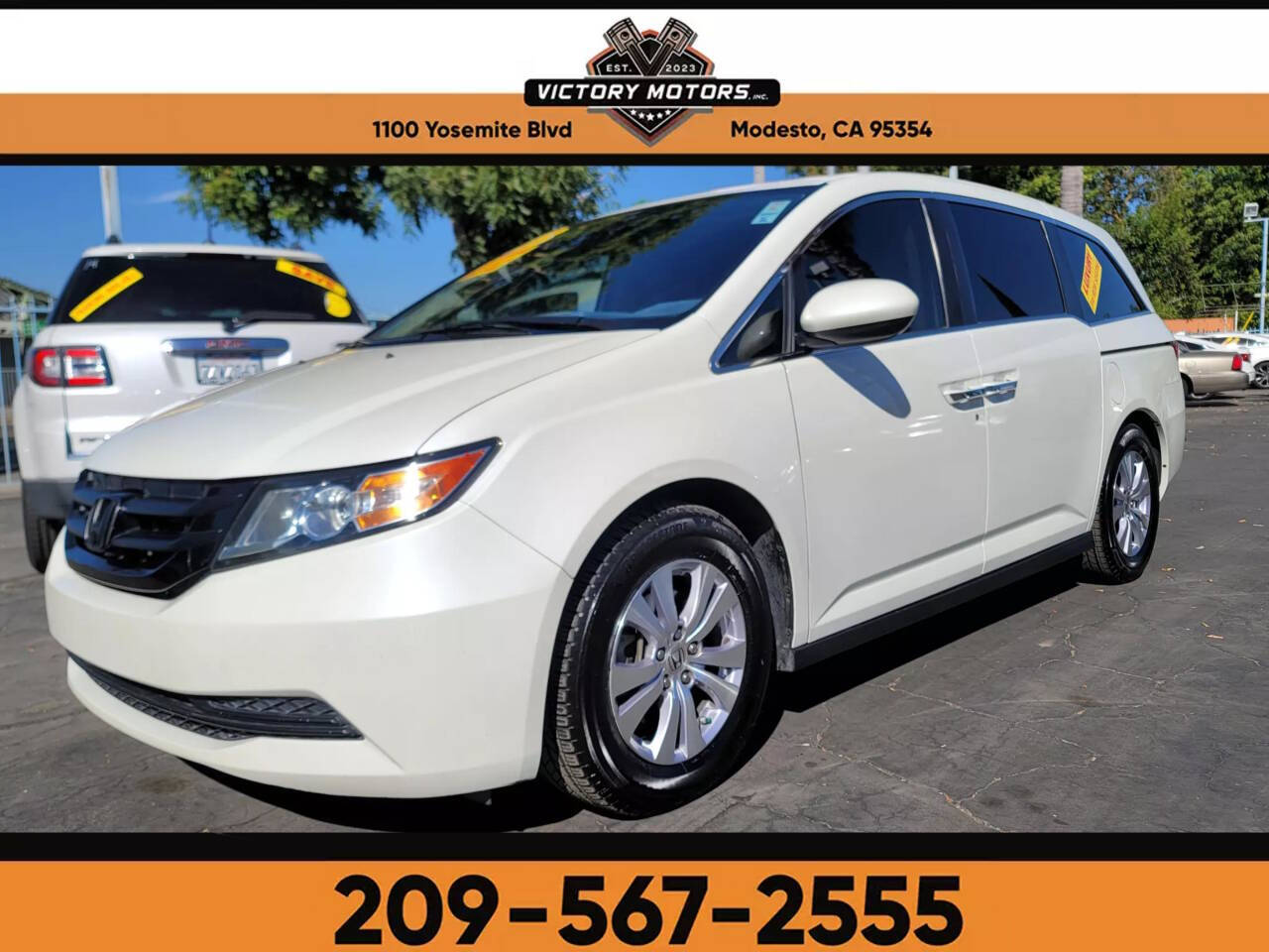 2015 Honda Odyssey for sale at Victory Motors Inc in Modesto, CA