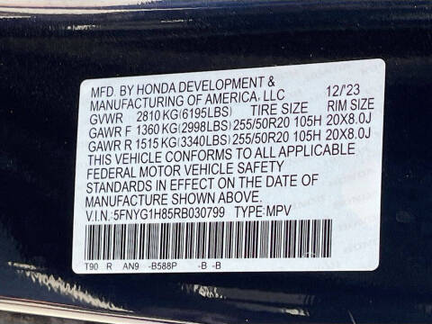 2024 Honda Pilot Elite
