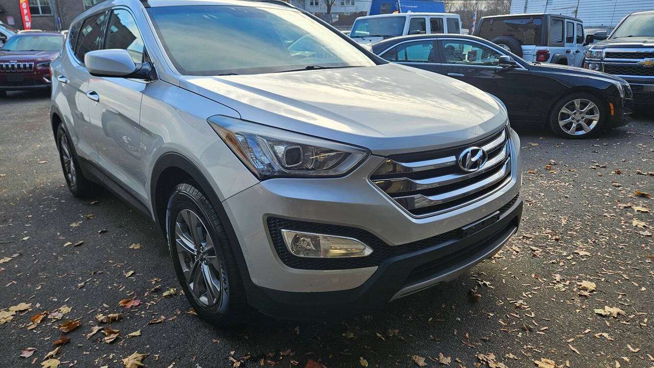 2015 Hyundai SANTA FE Sport for sale at RENOS AUTO SALES LLC in Waterbury, CT