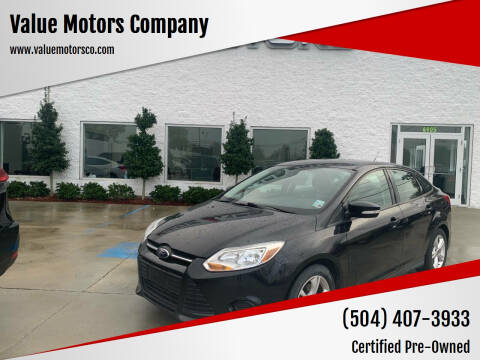 2014 Ford Focus for sale at Value Motors Company in Marrero LA