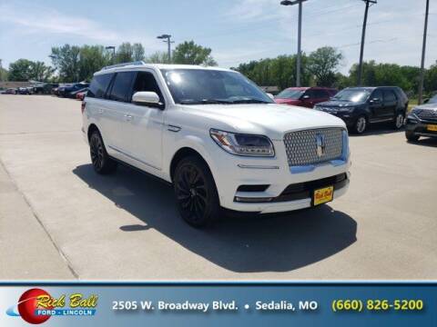 2021 Lincoln Navigator for sale at RICK BALL FORD in Sedalia MO