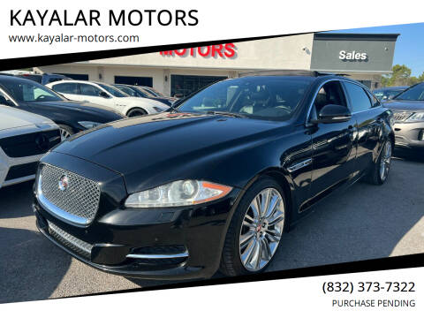 2014 Jaguar XJL for sale at KAYALAR MOTORS in Houston TX