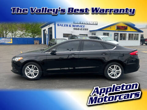 2018 Ford Fusion for sale at Appleton Motorcars Sales & Service in Appleton WI