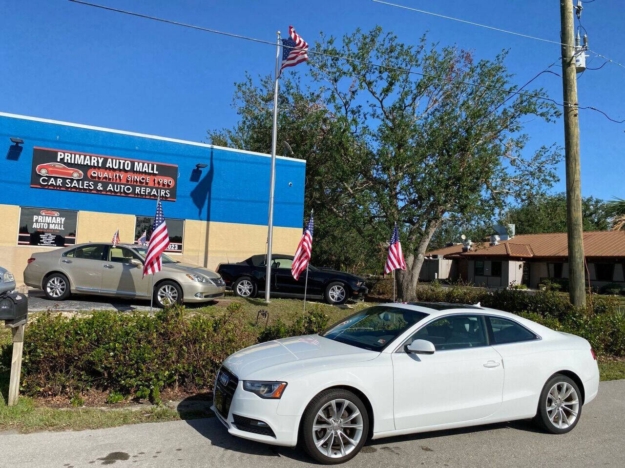 2013 Audi A5 for sale at Primary Auto Mall in Fort Myers, FL