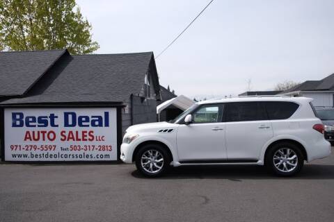 2012 Infiniti QX56 for sale at Best Deal Auto Sales LLC in Vancouver WA