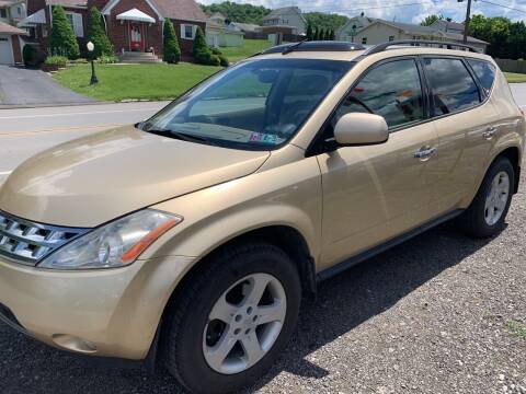 2003 Nissan Murano for sale at Trocci's Auto Sales in West Pittsburg PA