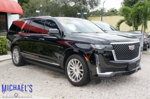 2021 Cadillac Escalade ESV for sale at Michael's Auto Sales Corp in Hollywood FL