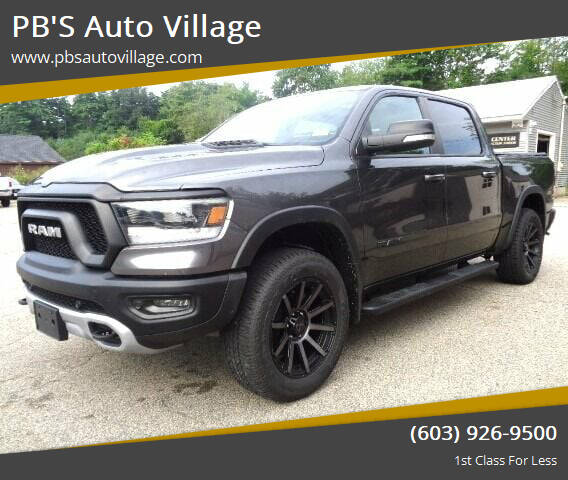 2019 RAM 1500 for sale at PB'S Auto Village in Hampton Falls NH