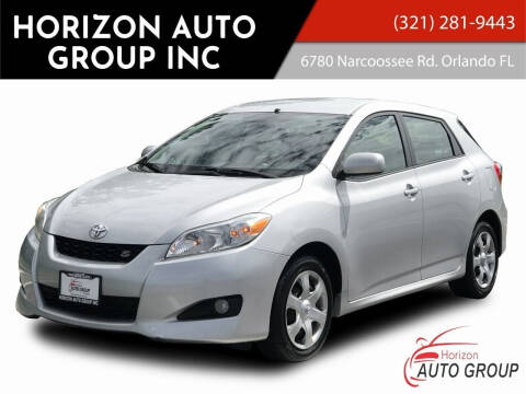2010 Toyota Matrix for sale at HORIZON AUTO GROUP INC in Orlando FL