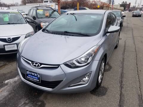 2015 Hyundai Elantra for sale at Howe's Auto Sales in Lowell MA