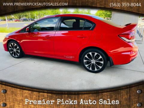 2013 Honda Civic for sale at Premier Picks Auto Sales in Bettendorf IA