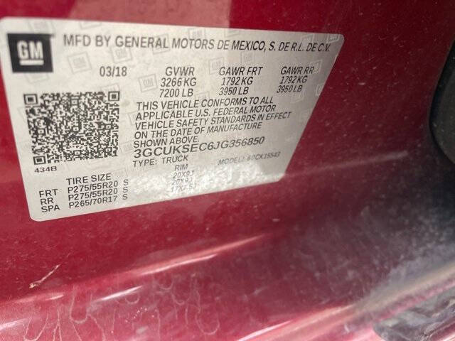 2018 Chevrolet Silverado 1500