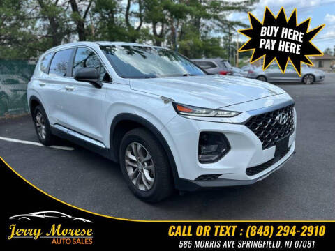 2019 Hyundai Santa Fe for sale at Jerry Morese Auto Sales LLC in Springfield NJ