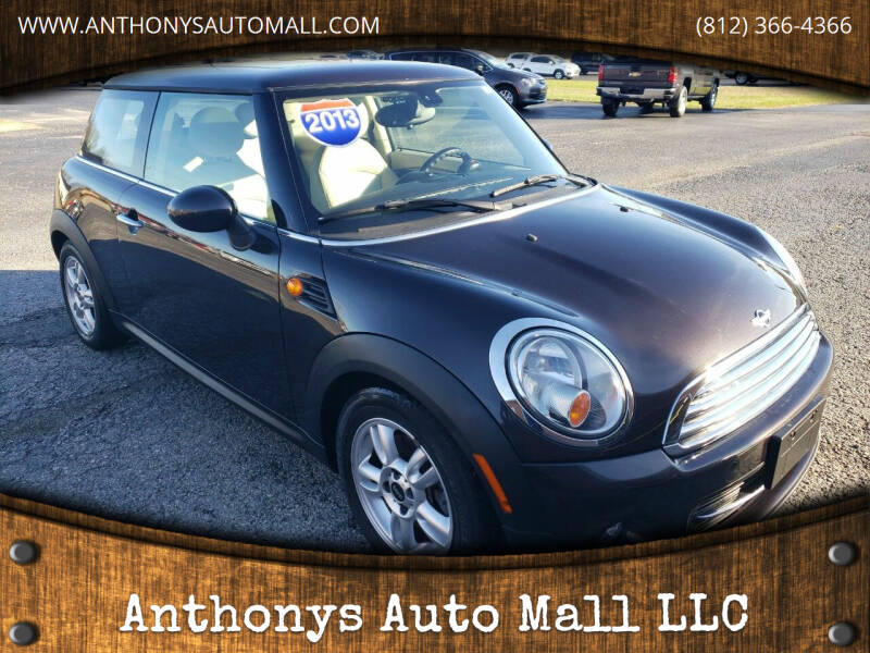 2013 MINI Hardtop for sale at Anthonys Auto Mall LLC in New Salisbury IN
