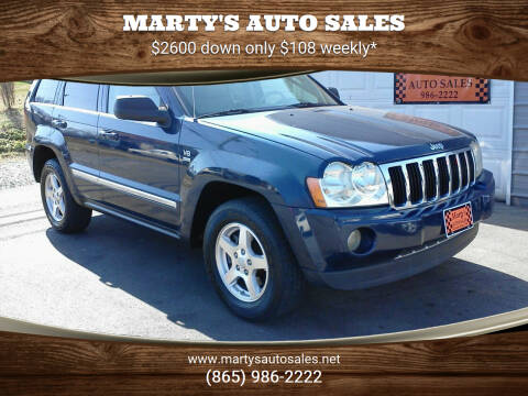 2006 Jeep Grand Cherokee for sale at Marty's Auto Sales in Lenoir City TN