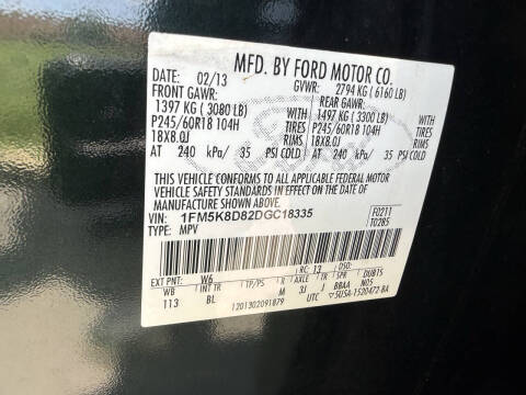 2013 Ford Explorer XLT