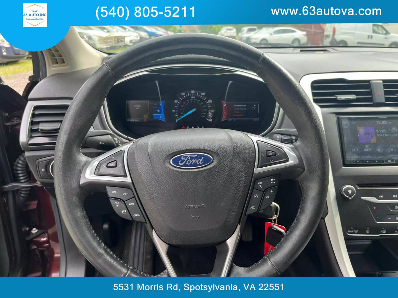 2013 Ford Fusion for sale at 63 Auto Inc in Spotsylvania, VA