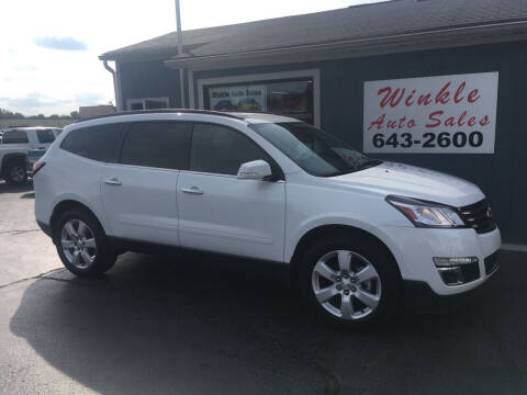 2017 Chevrolet Traverse for sale at Winkle Auto Sales LLC in Anderson IN