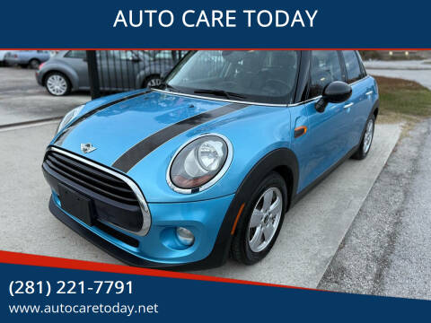 2016 MINI Hardtop 4 Door for sale at AUTO CARE TODAY in Spring TX