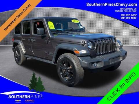2019 Jeep Wrangler Unlimited for sale at PHIL SMITH AUTOMOTIVE GROUP - SOUTHERN PINES GM in Southern Pines NC