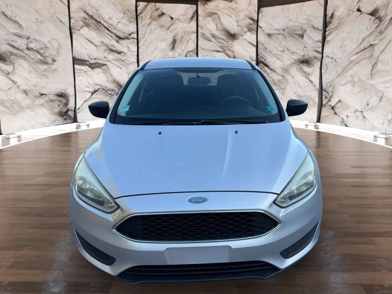 Silver 2016 Ford Focus S S 4dr Sedan 2