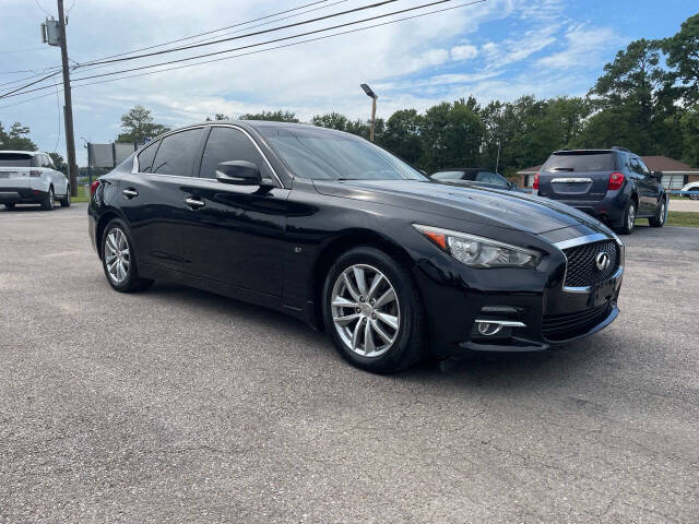 2015 INFINITI Q50 for sale at QUALITY PREOWNED AUTO in Houston, TX