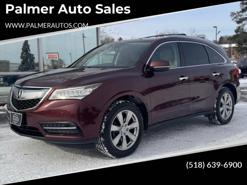 2016 Acura MDX for sale at Palmer Auto Sales in Menands NY