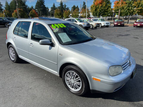 2004 Volkswagen Golf for sale at Pacific Point Auto Sales in Lakewood WA