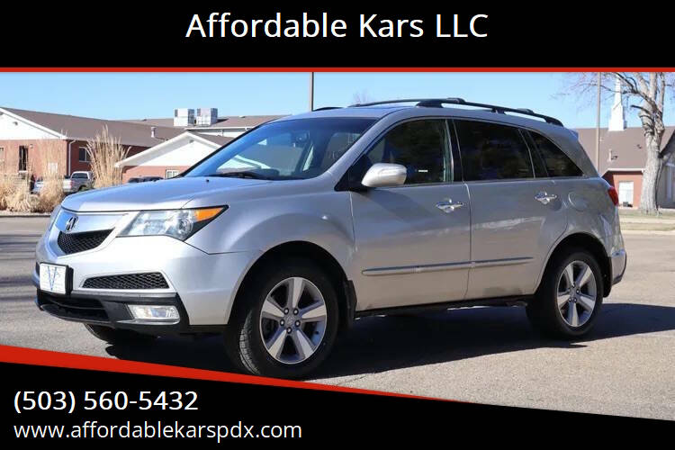2011 Acura MDX for sale at Affordable Kars LLC in Portland OR