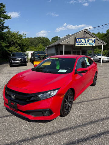 2021 Honda Civic for sale at Frontline Motors Inc in Chicopee MA